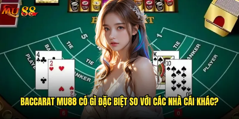 Làm thế nào để chiến thắng Baccarat tại Mu88 một cách hiệu quả nhất? 2 Baccarat Mu88 có gì đặc biệt so với các nhà cái khác?