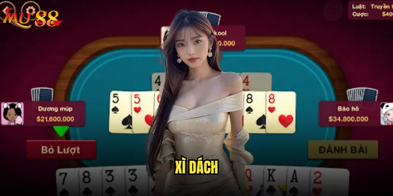 Xì dách Mu88 có gì khác biệt so với Blackjack truyền thống? 7 Xì dách